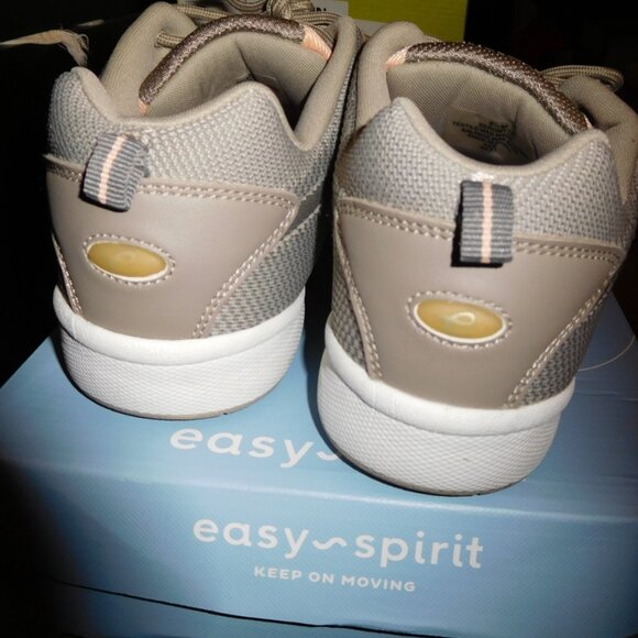 9.5m easy spirit ROMY17 BEIGE SNEAKERS - Picture 10 of 12